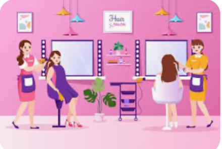 7 postes de travail 